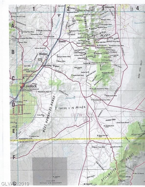 Pershing County Nevada Map 480 Acres In Pershing County, Nevada