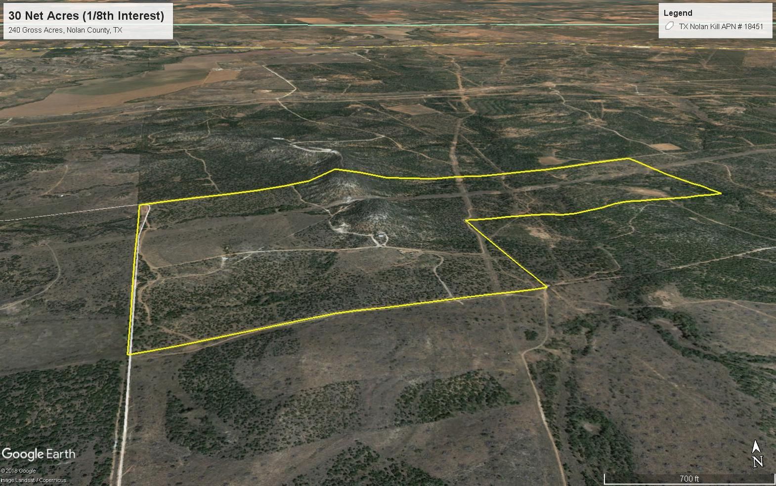 30 acres in Nolan County, Texas