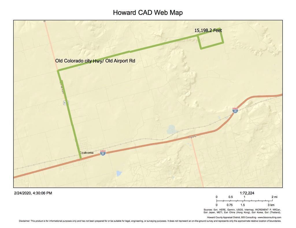 266.87 acres in Howard County, Texas