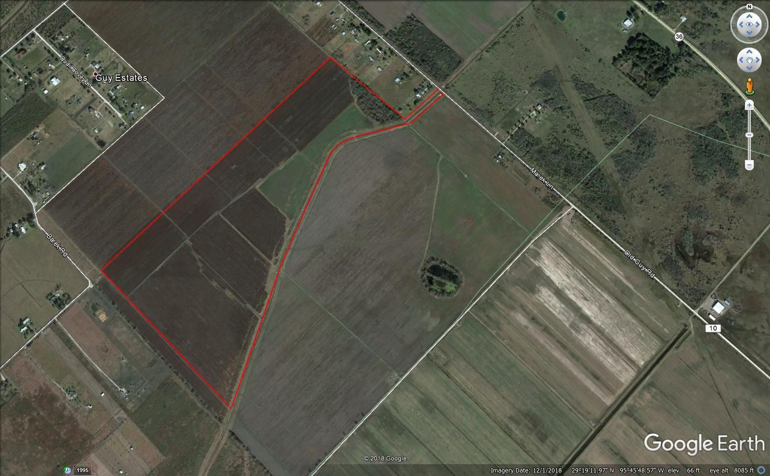 121.3 acres in Fort Bend County, Texas