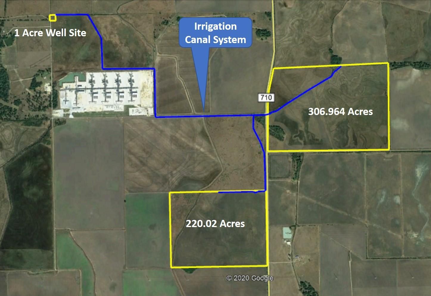 528 acres in Jackson County, Texas