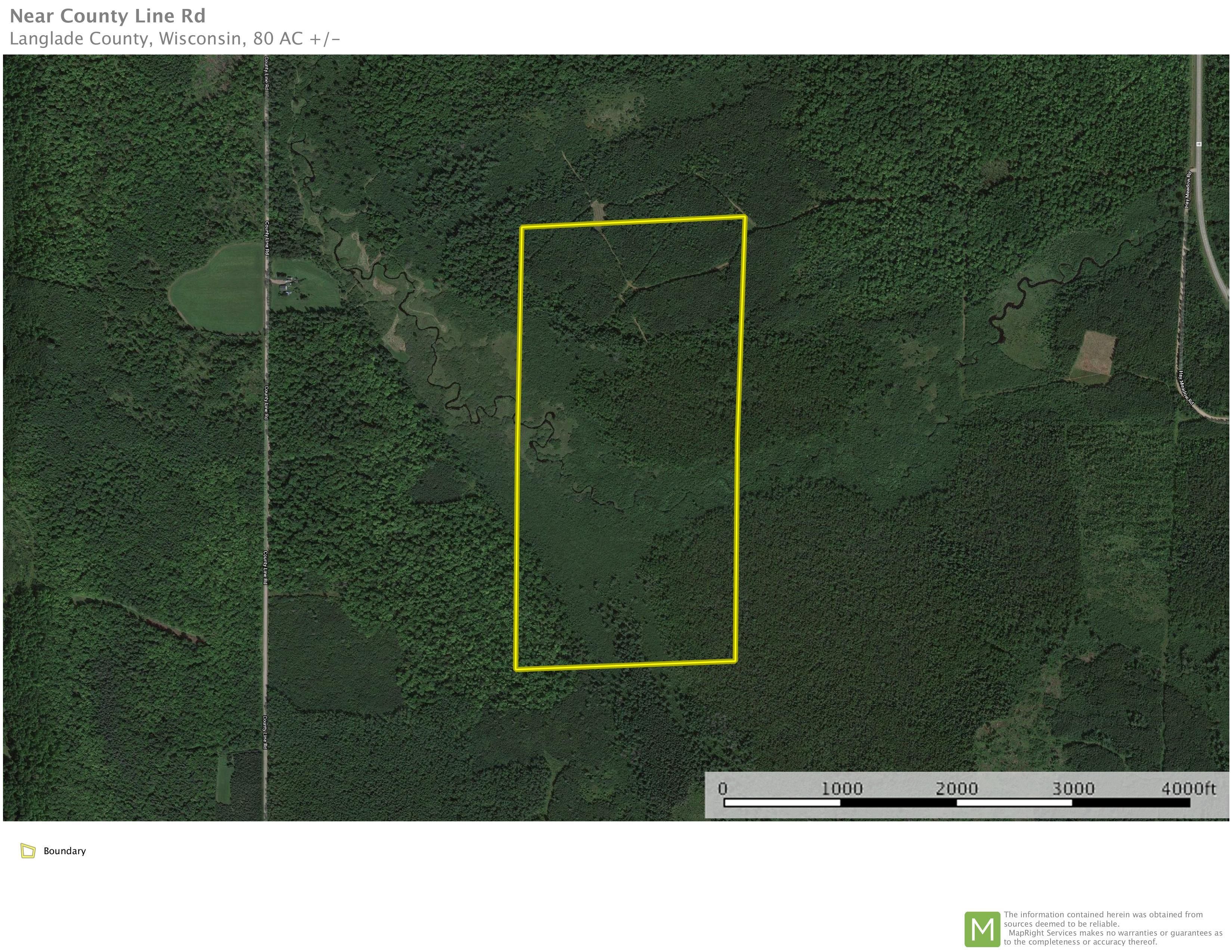 80 acres in Langlade County, Wisconsin