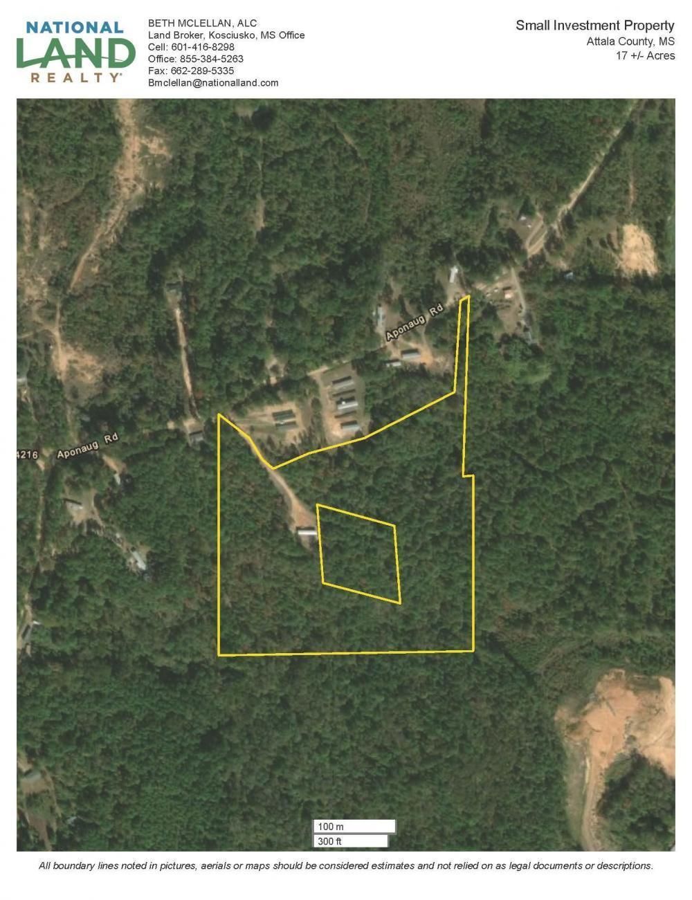 17 acres in Attala County, Mississippi