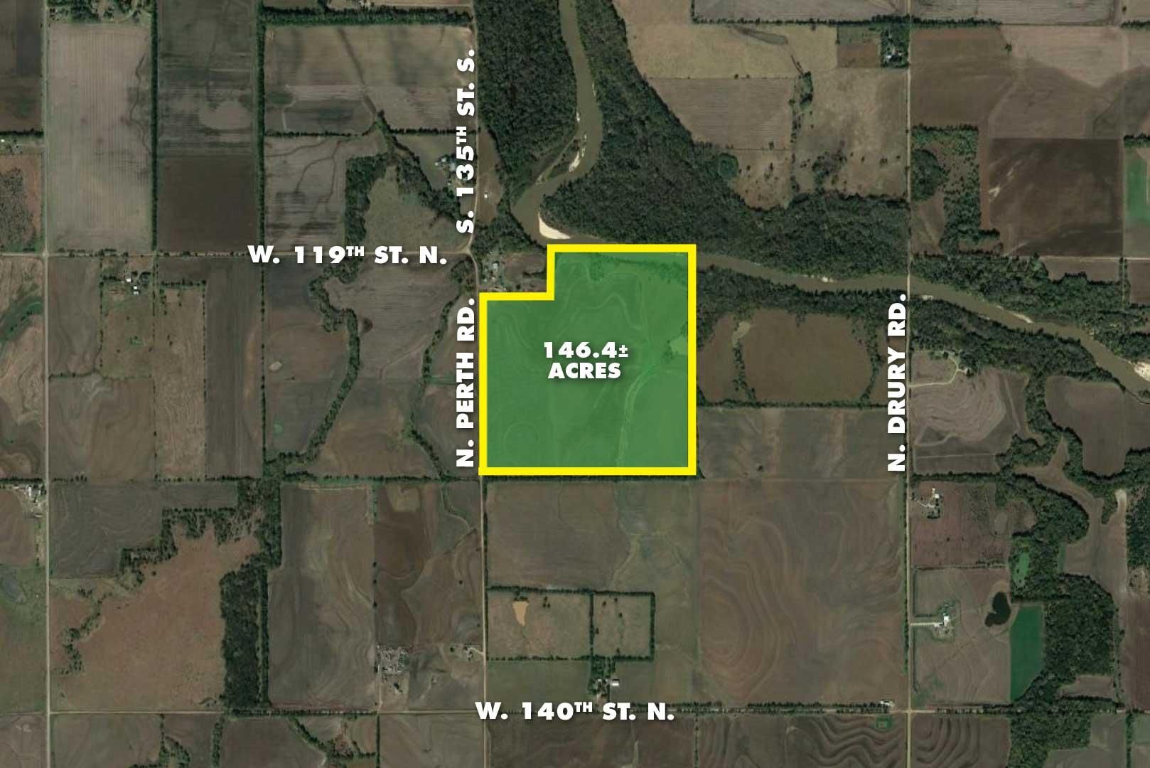 146.4 acres in Sumner County, Kansas