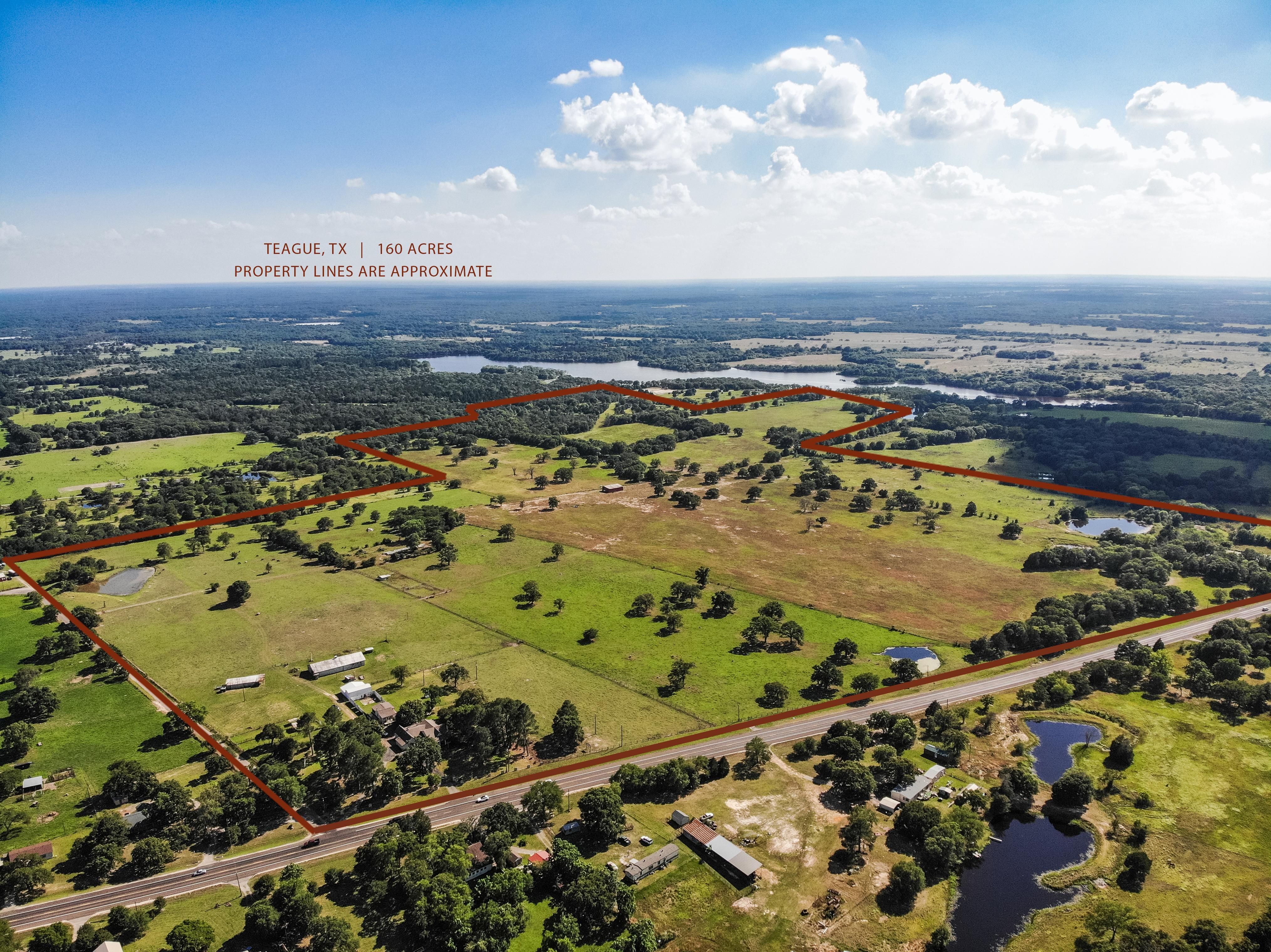 160 acres in Freestone County, Texas