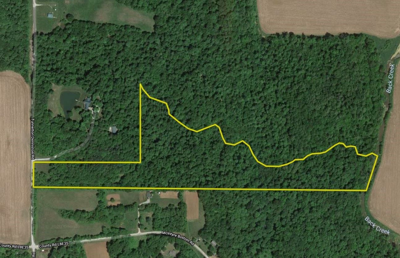 23 acres in Lawrence County, Indiana