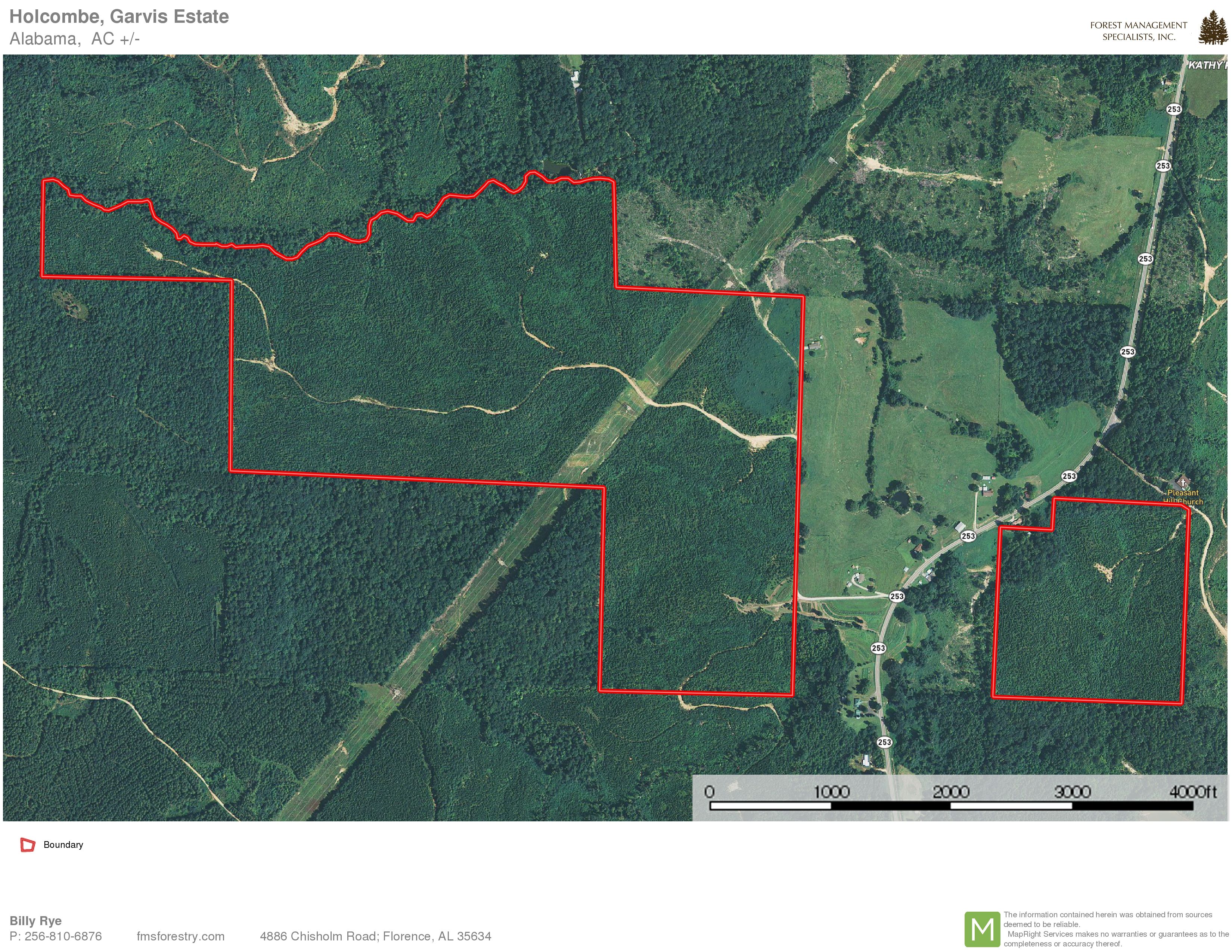244 acres in Marion County, Alabama