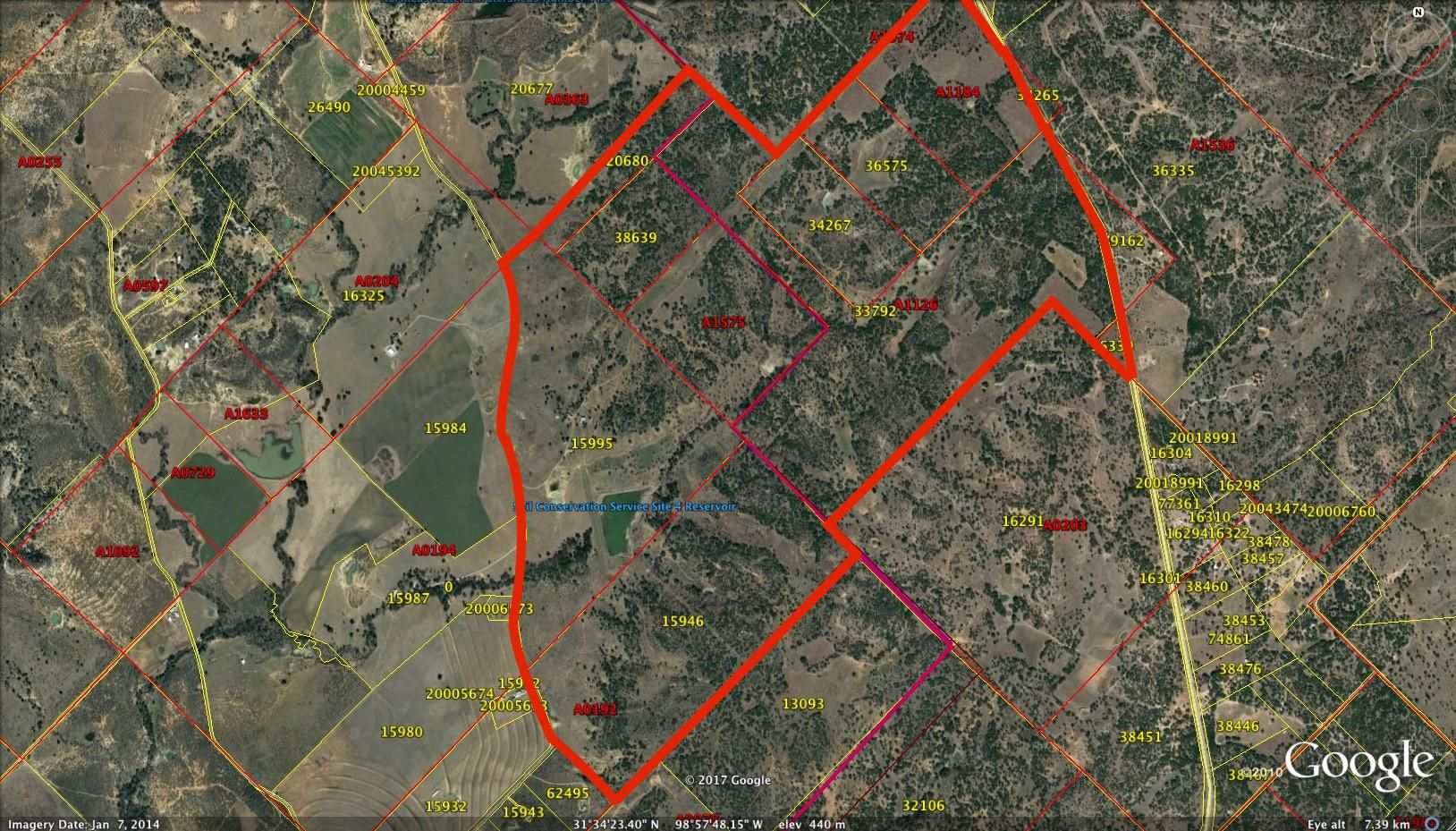 2,000 acres in Brown County, Texas
