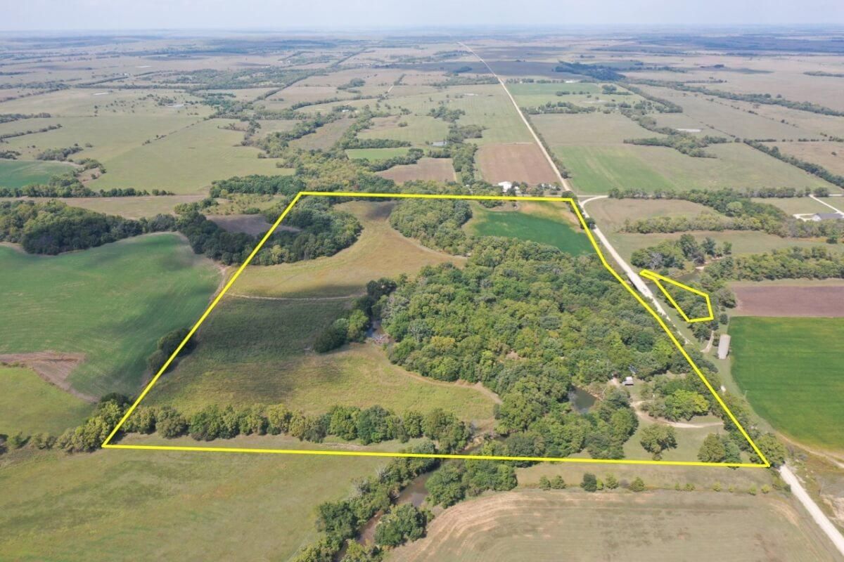 58.5 acres in Greenwood County, Kansas
