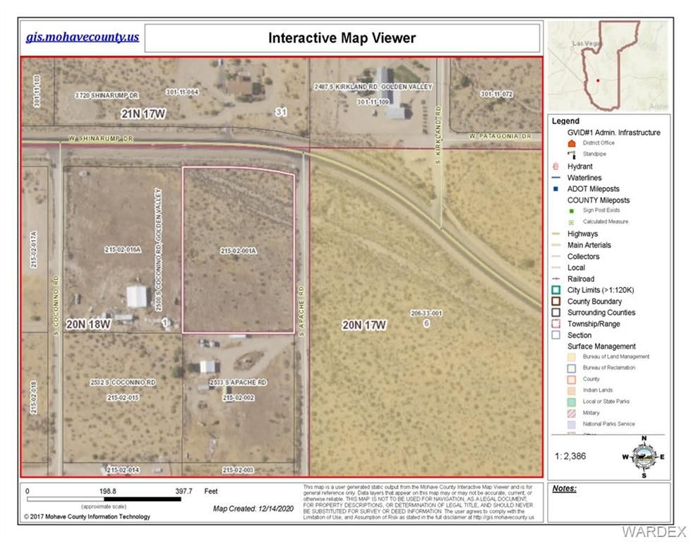 2.8 acres in Mohave County, Arizona