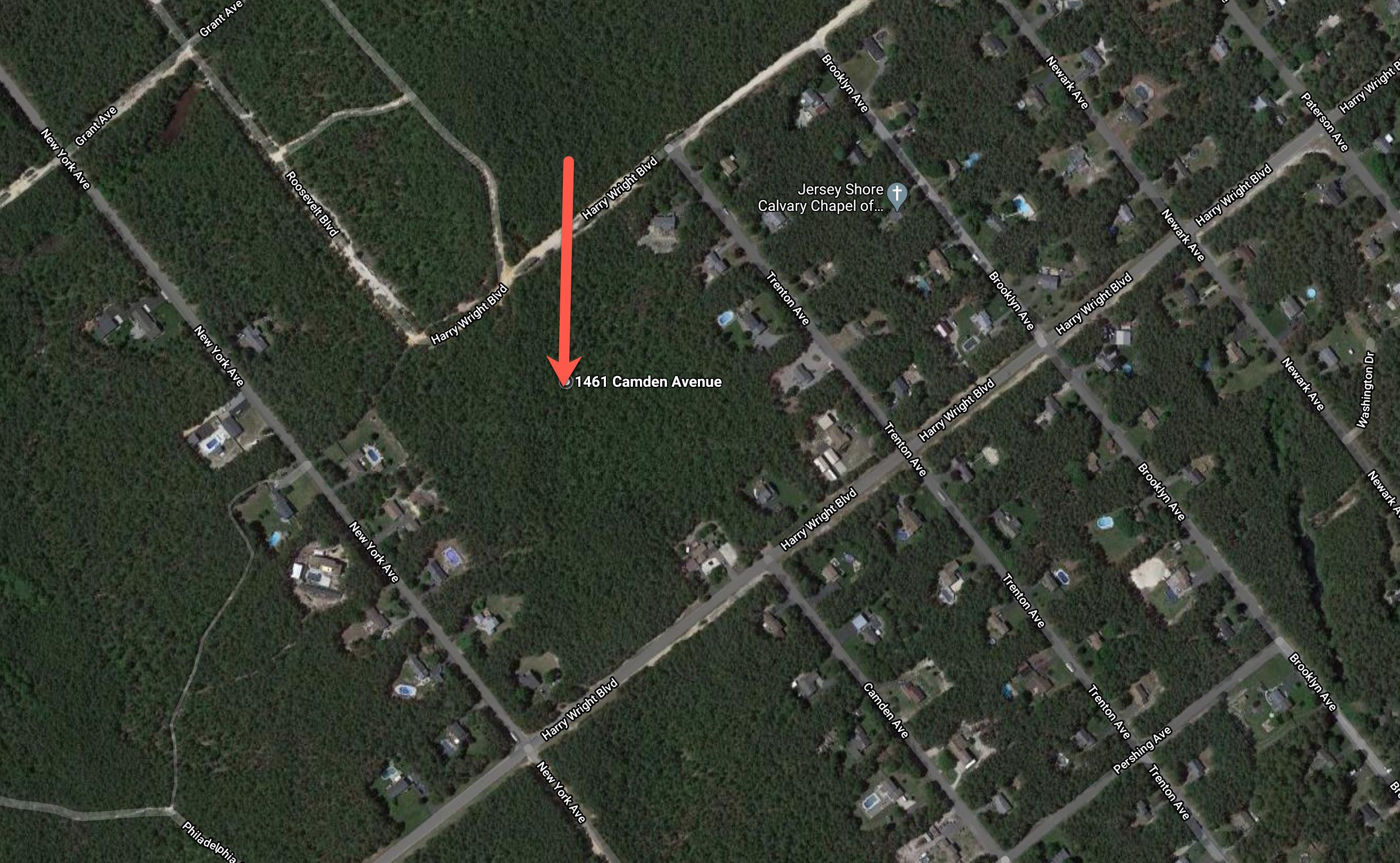 1 acres in Ocean County, New Jersey