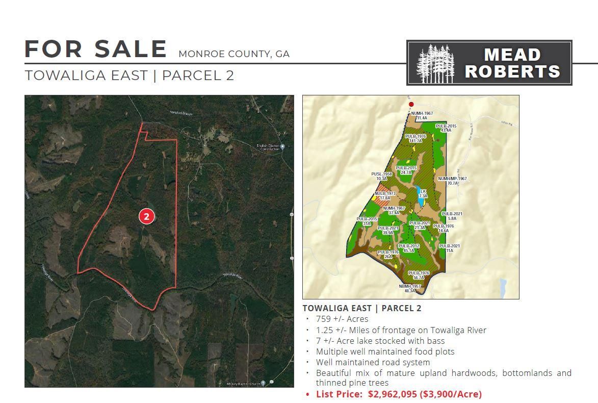 759 acres in Monroe County,