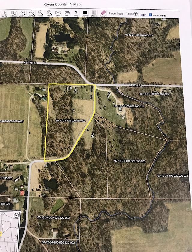 9.89 acres in Owen County, Indiana