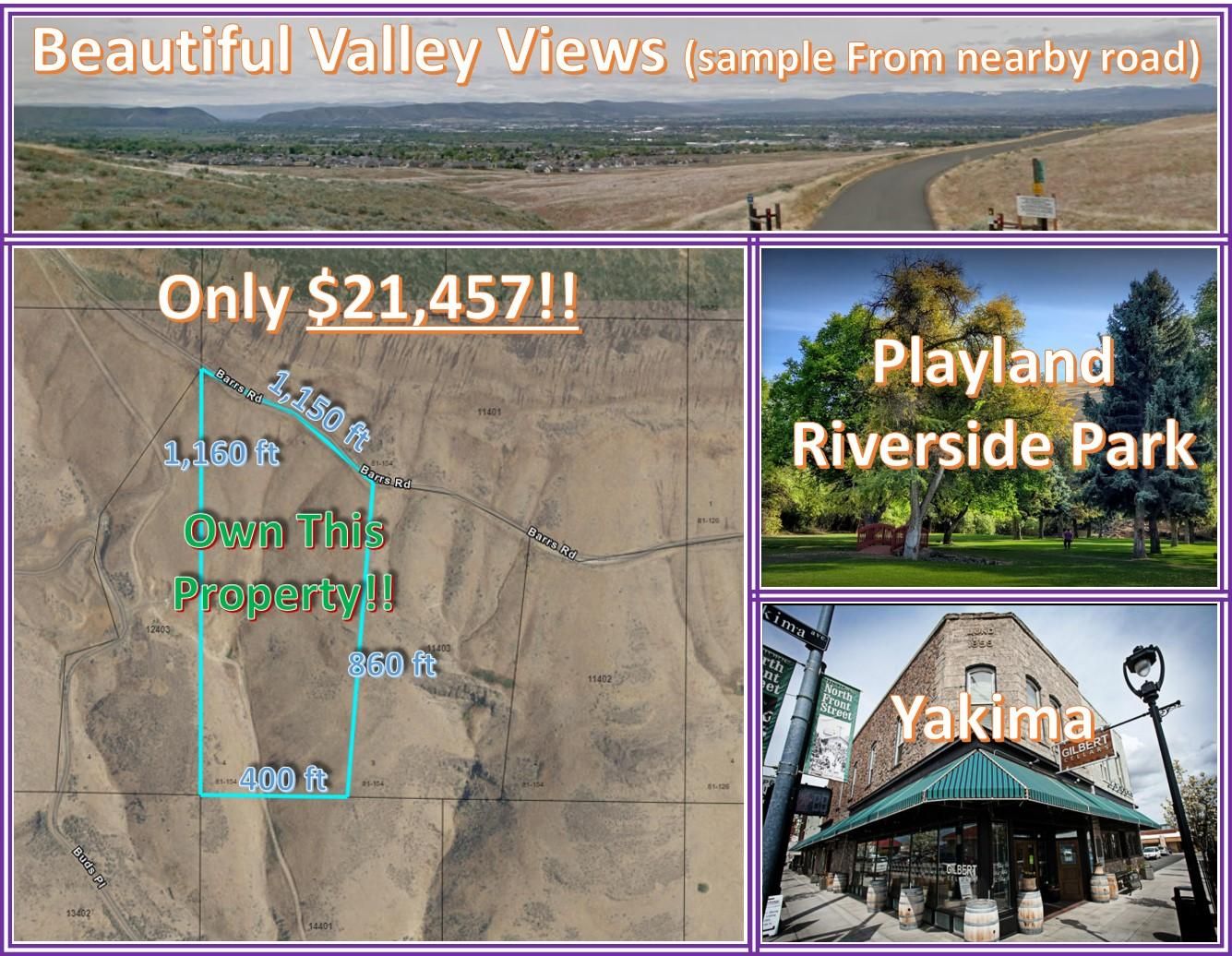 10.3 acres in Yakima County, Washington