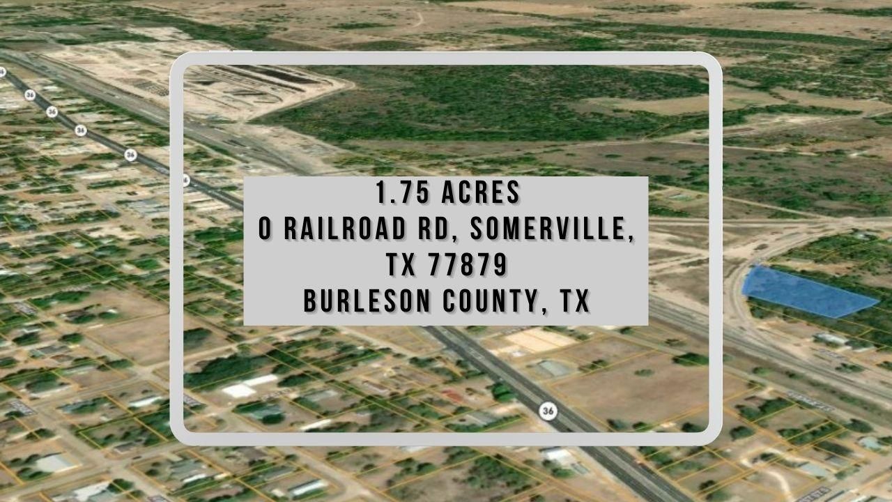 1.75 acres in Burleson County, Texas