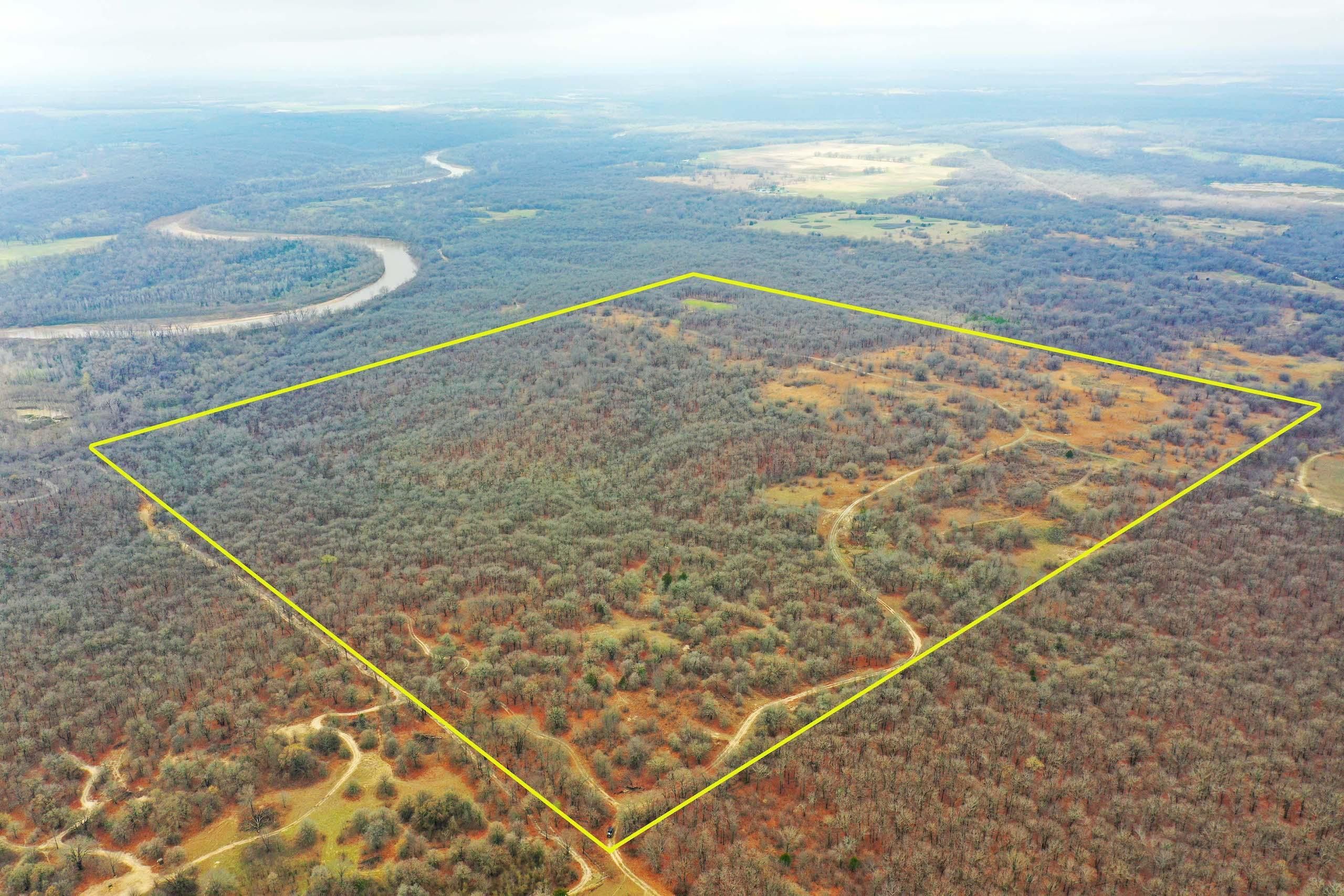 160 acres in Okfuskee County, Oklahoma