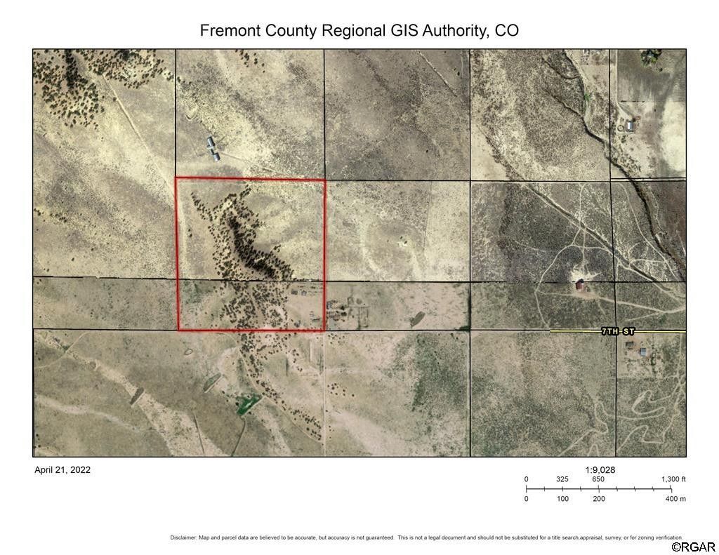 40 acres in Fremont County, Colorado