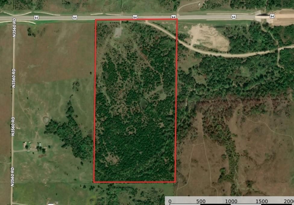 80 acres in Pawnee County, Oklahoma