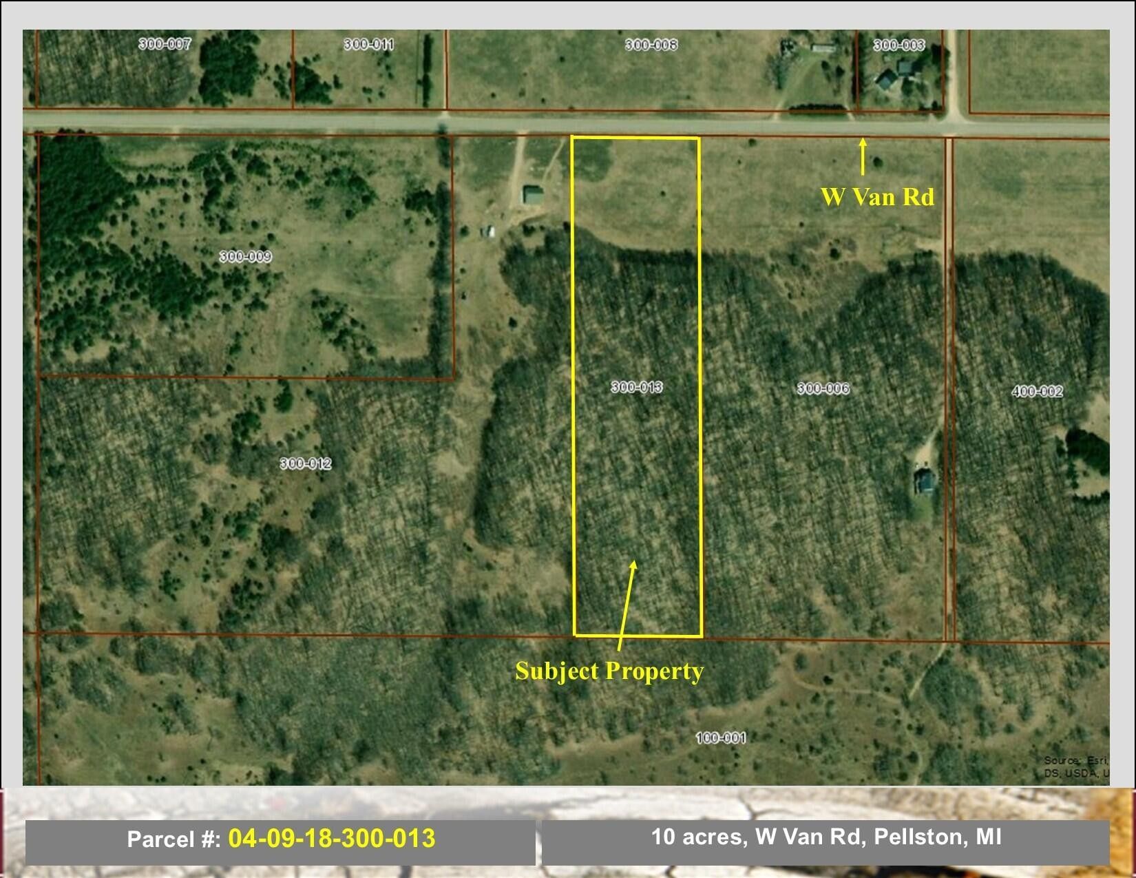 10 acres in Emmet County, Michigan