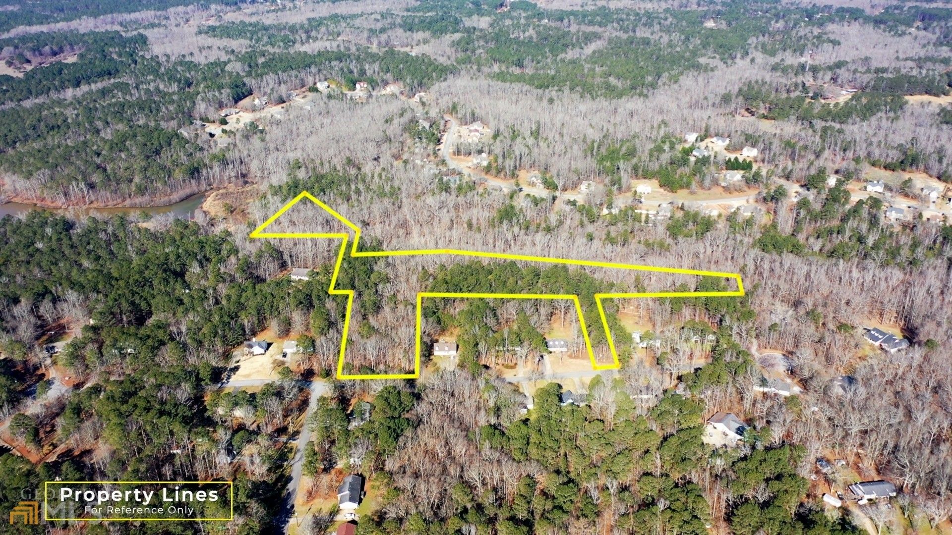 Coweta County Property Lines 11.38 Acres In Coweta County, Georgia