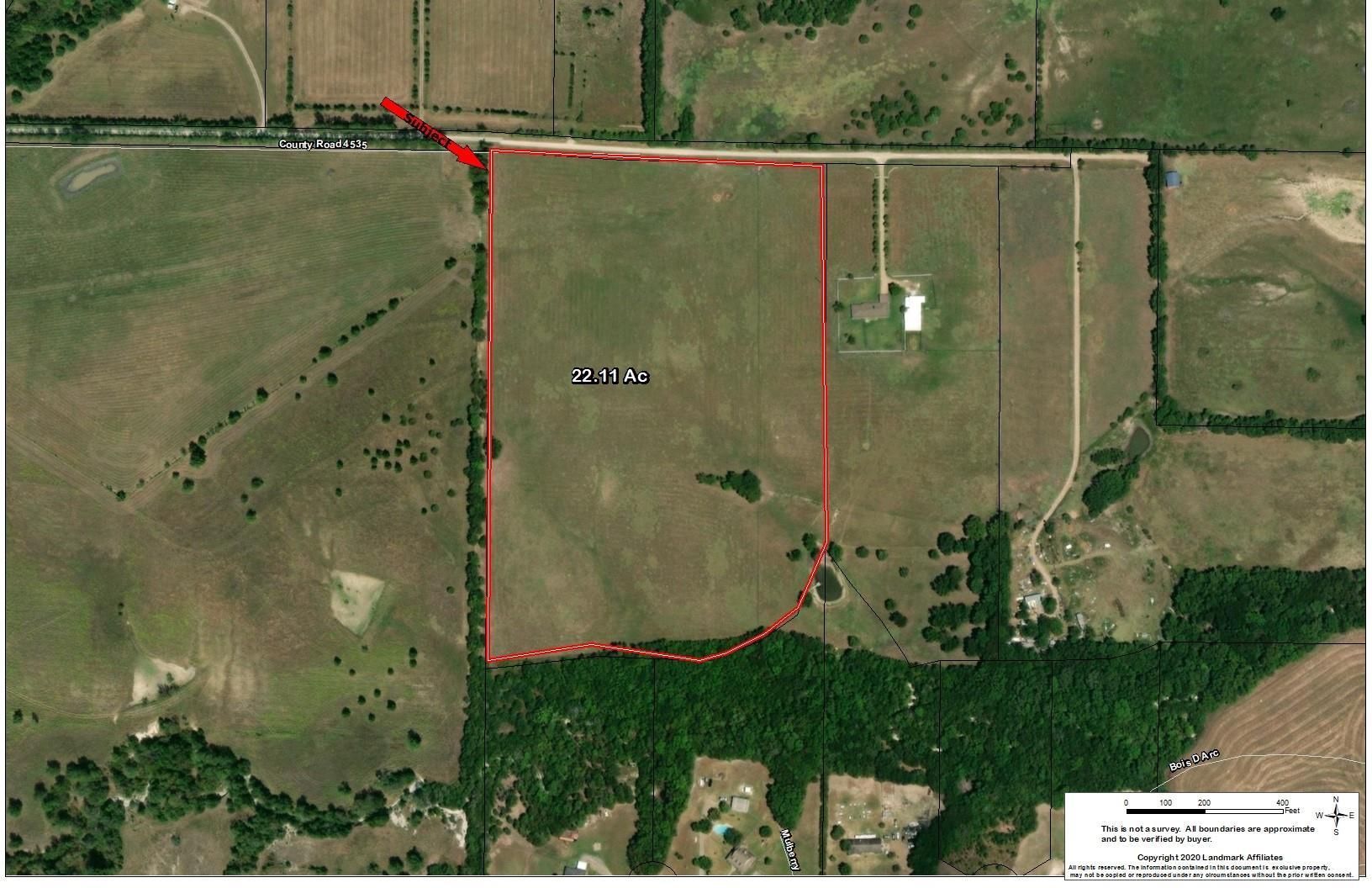 22.11 acres in Fannin County, Texas