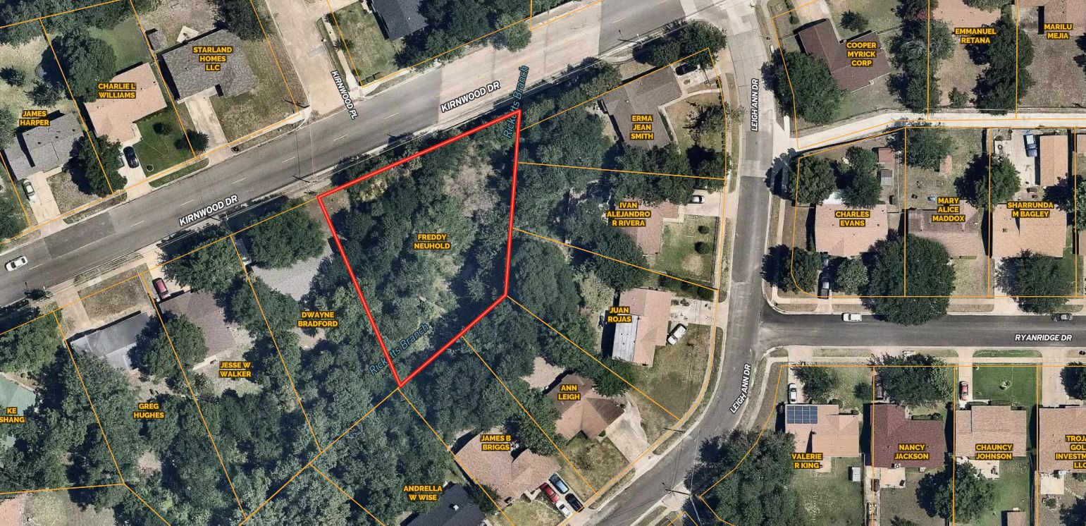 0.38 acres in Dallas County, Texas