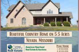 Properties Of Ryan Hubbard With United Country American Heartland Real Estate In El Dorado Springs Mo