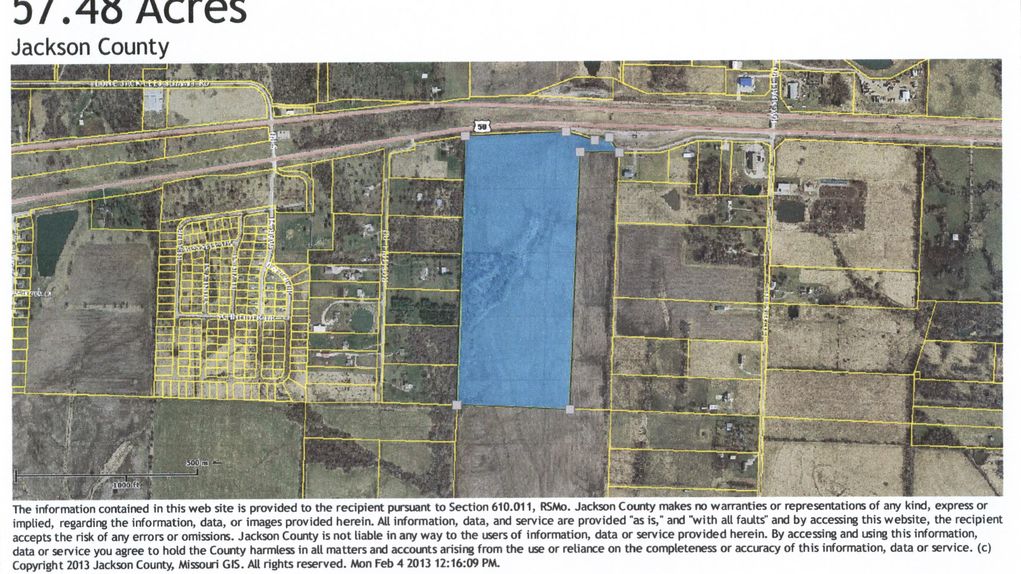 57 acres in Jackson County, Missouri
