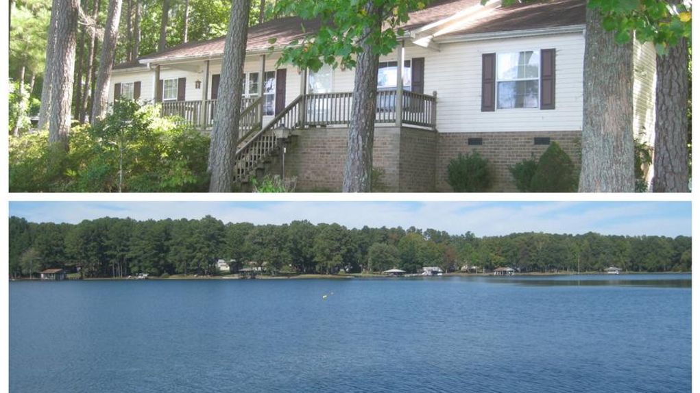3 BR/2 BA Waterfront Home w/Pier, Dock & Boat House on Lake Gaston