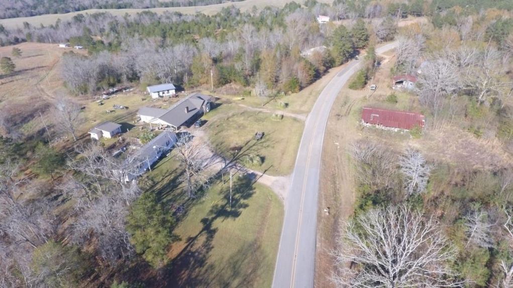 13.6 Acres with a Home in Clarke County at 735 Hwy 510 in Shubuta, MS