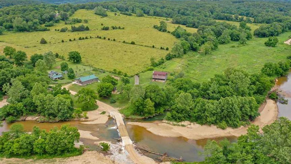 Historical Charm Located on Cow Skin Creek Near Ava, Missouri